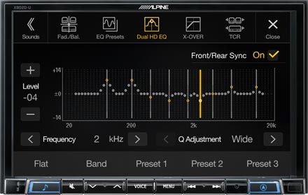 High-end Sound Tuning Options - X802DC-U