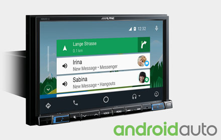 Works with Android Auto - X802DC-U