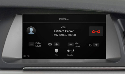 Audi A4 - Built-in Bluetooth® Technology - X702D-A4