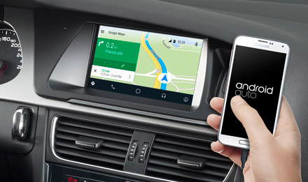 Online Navigation with Android Auto - X702D-A4