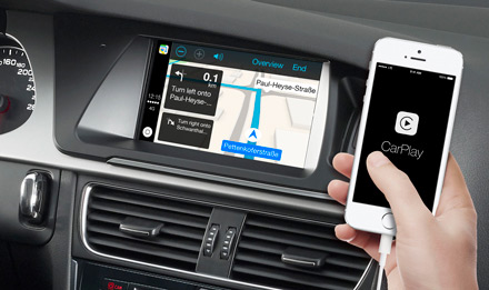 Online Navigation with Apple CarPlay - X702D-A4