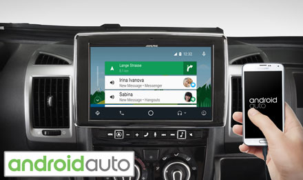 Ducato, Jumper and Boxer - Works with Android Auto - X902D-DU