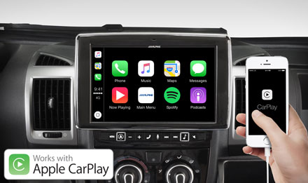 Ducato, Jumper and Boxer - Works with Apple CarPlay - X902D-DU