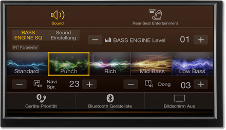 Bass Engine SQ Sound tuning - Navigation System X701D-F