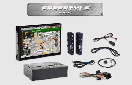 All parts included - Freestyle Navigation System X902D-F