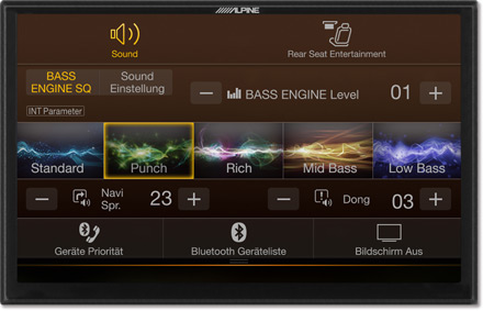 Bass Engine SQ Sound tuning - Navigation System X902D-F