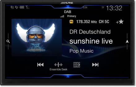DAB+Digital Radio - Navigation System X902D-F
