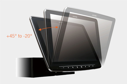 iLX-F903D - Adjustable Display Angle