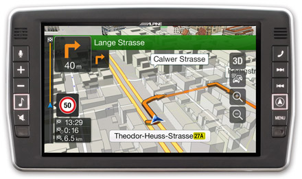 Mercedes Vito - Navigation - 3D Maps  - X903D-V447